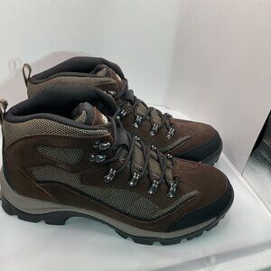 Mens True North Brown Suede & Mesh Hiking Boots With Rugged Sole size 11